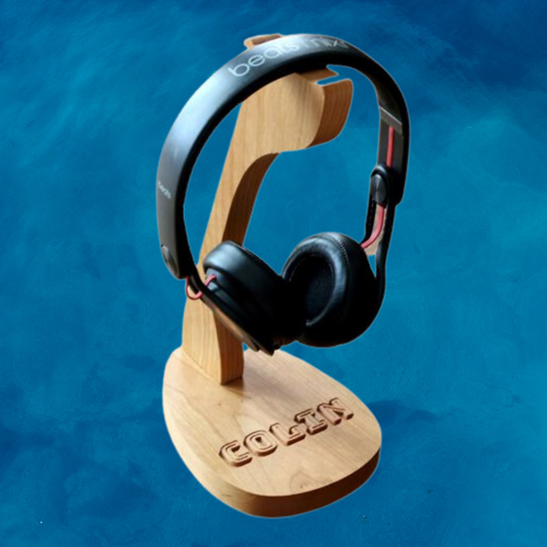 HP730Headphone Stand 3D Name
