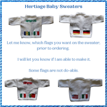 Charger l&#39;image dans la galerie, 0275B Sweater Country Flag Heritage (Mom &amp; Dads Countries)