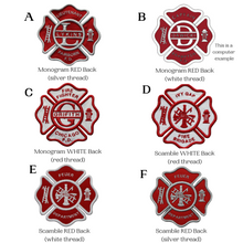 Load image into Gallery viewer, 900  Firefighter Embroidered Personalized Patch