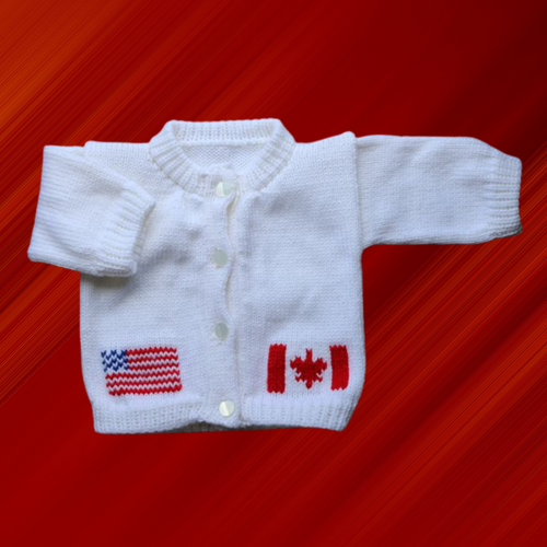 0275B Sweater Country Flag Heritage (Mom & Dads Countries)