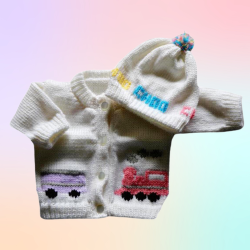 0268  Sweater Train Pastel