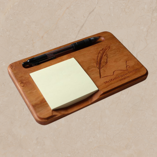 ST654 Notepad Holder Feather