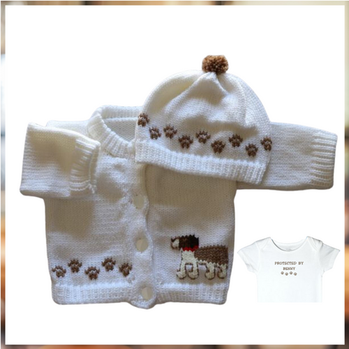 0232  Sweater Dog St. Bernard