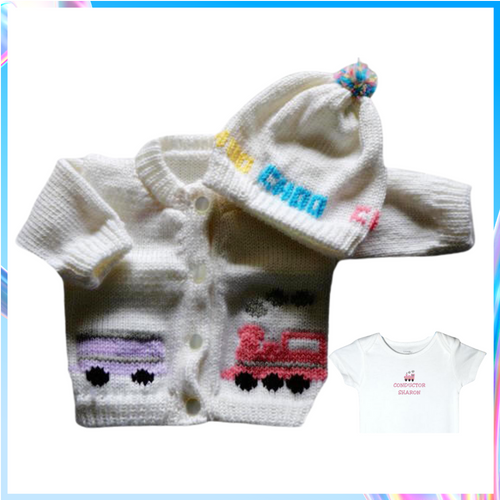 0268  Sweater Train Pastel