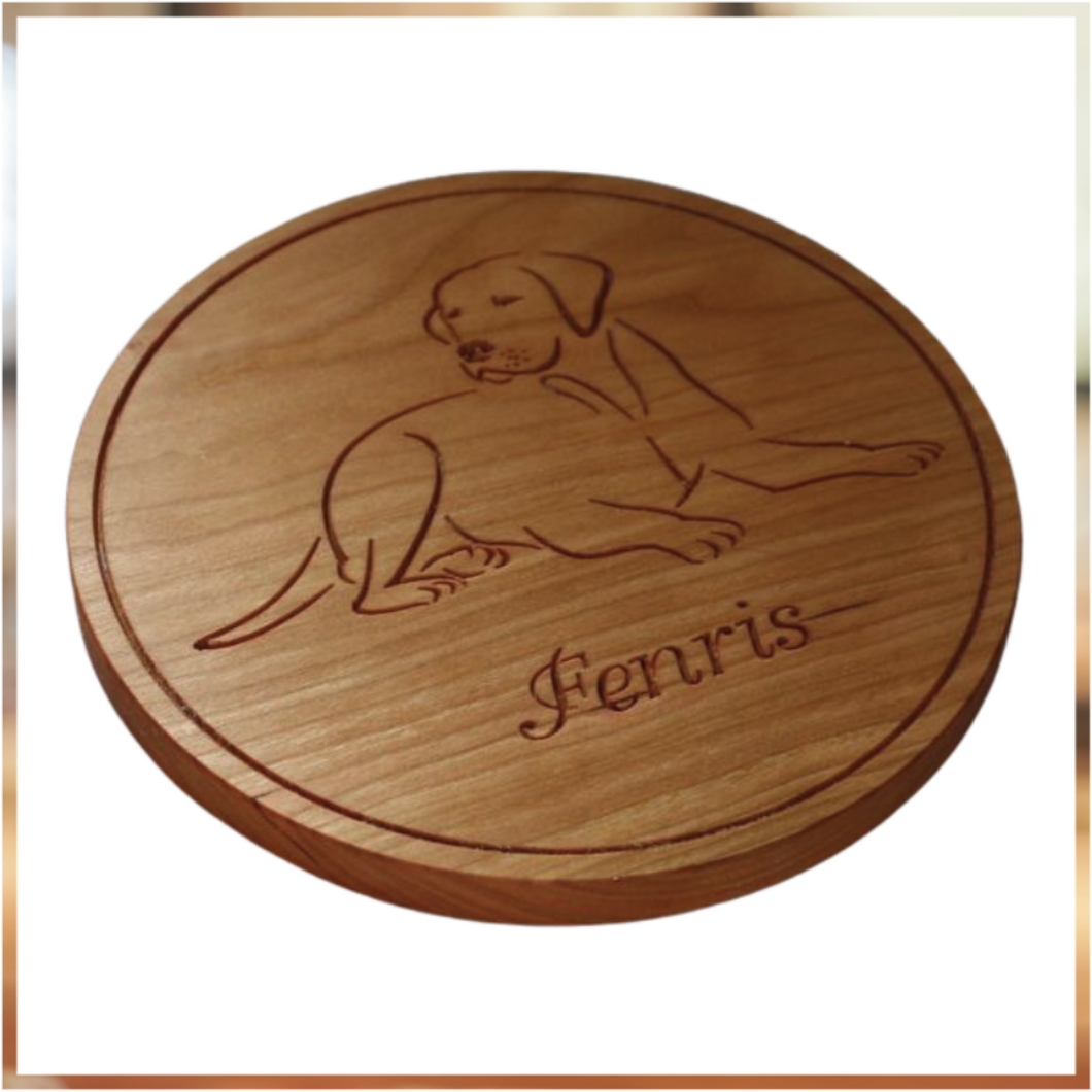 TR427B Trivet Labrador Retriever