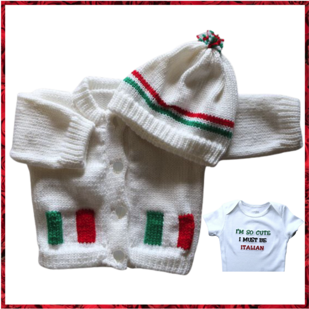 0275 Sweater Country Flag Italy