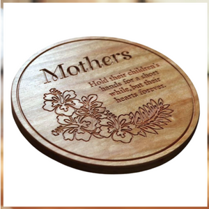 TR420 Trivet Mothers Flowers