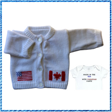 Charger l&#39;image dans la galerie, 0275B Sweater Country Flag Heritage (Mom &amp; Dads Countries)