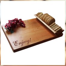 Load image into Gallery viewer, CH080 Cheeseboard Enjoy!