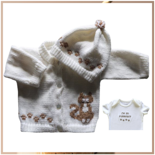 0246 Sweater Cat Beige