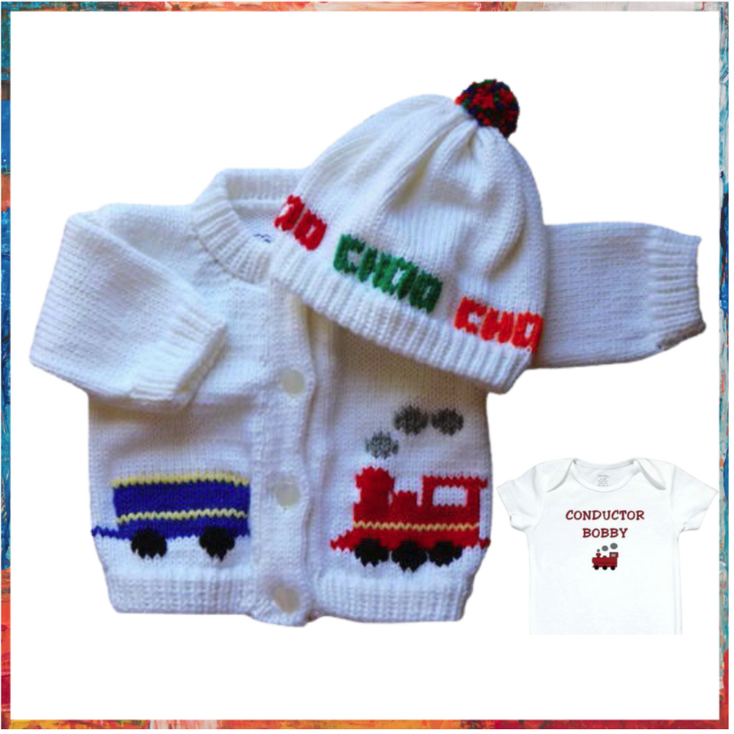 0272 Sweater Choo Choo Train