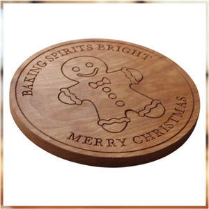 TR471 Trivet Gingerbread Man