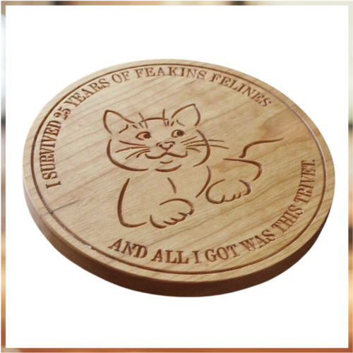 TR427A Trivet Cat