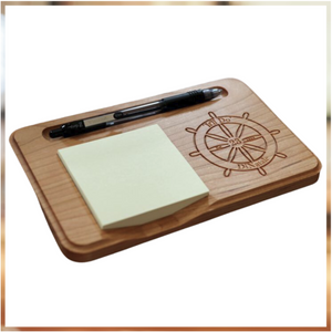 ST685 Sticky Note Holder Ships Wheel