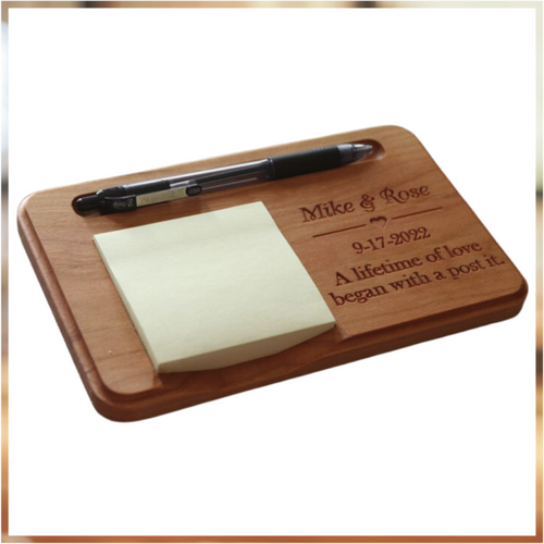 ST624 Sticky Note Holder Wedding Couple