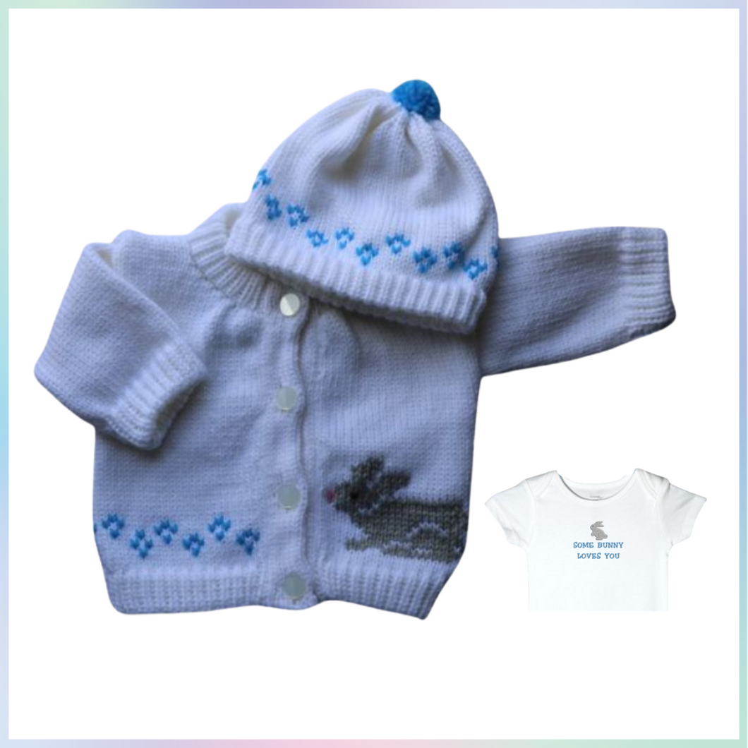 0253  Sweater Bunny Grey
