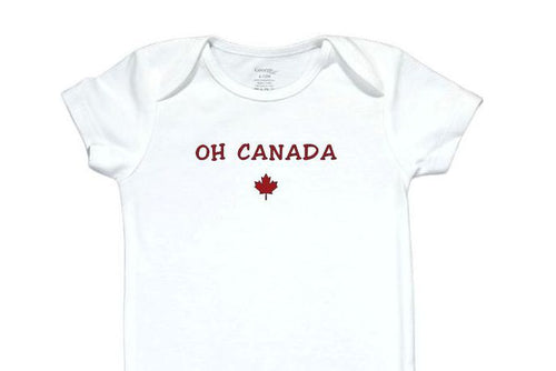 06  Embroidered Baby Bodysuit Canada