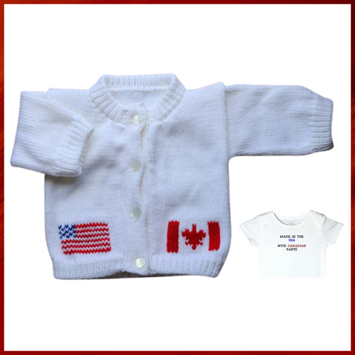 0275B Sweater Country Flag Heritage (Mom & Dads Countries)