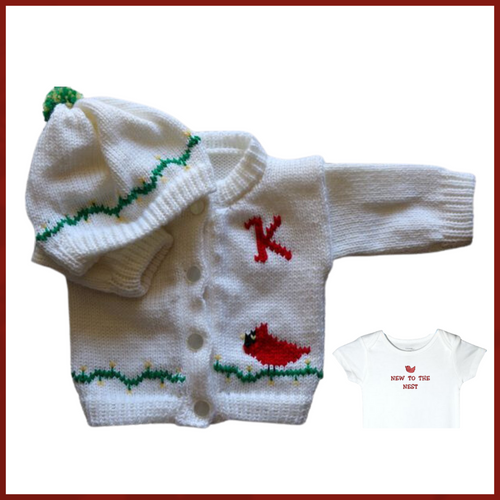 0254A Sweater Cardinal Bird