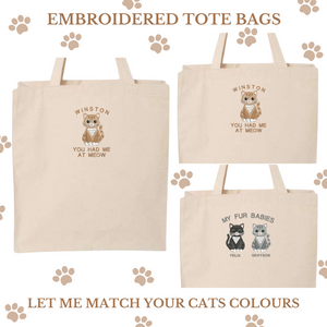 503 Cat Tote Bag