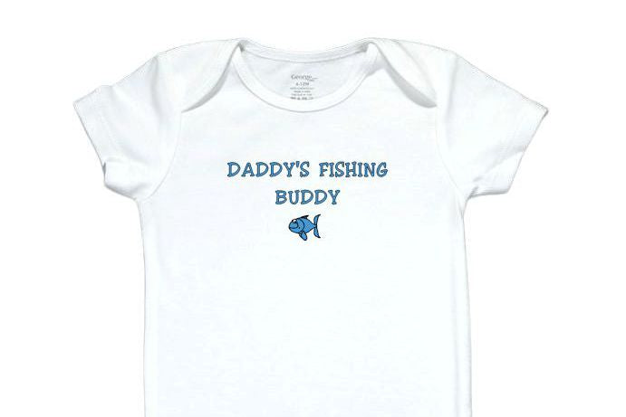 13  Embroidered Baby Bodysuit Fish