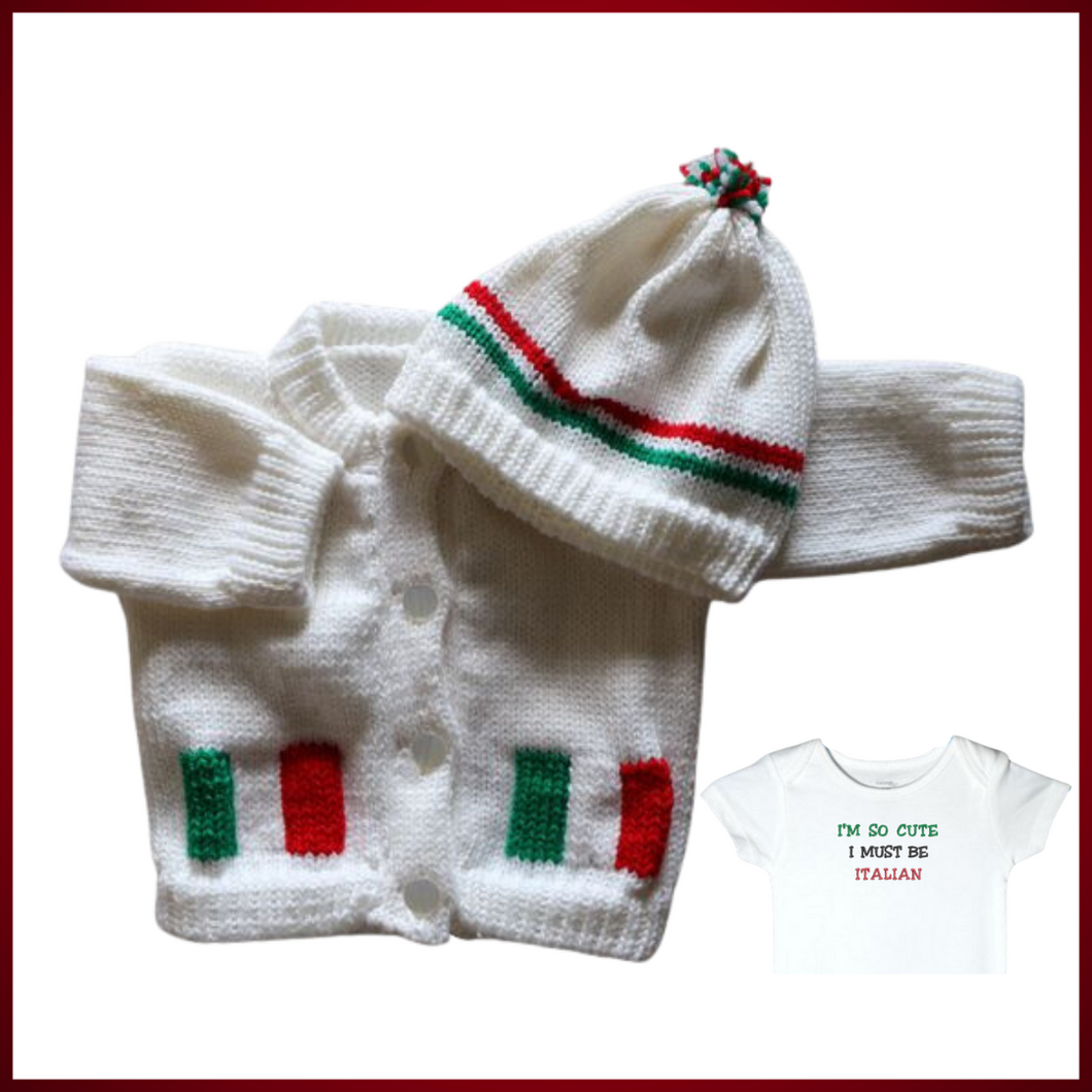 0275 Sweater Country Flag Italy