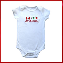 Load image into Gallery viewer, 04   Embroidered  Baby Bodysuit Heritage Flags