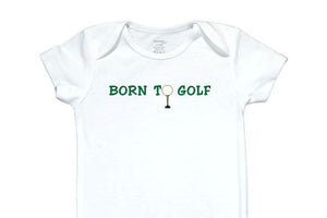 19  Embroidered Baby Bodysuit Golf