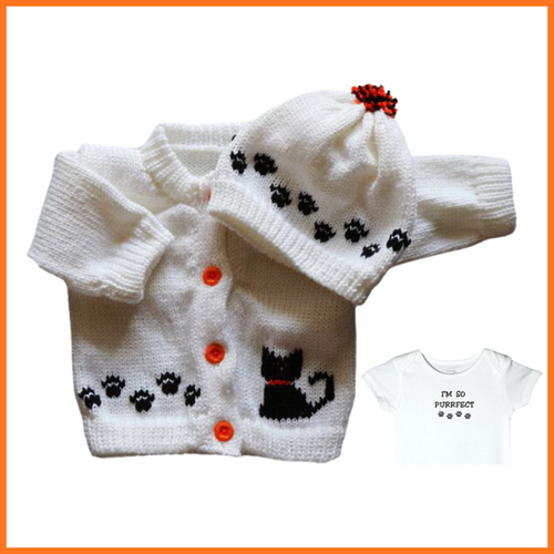 0270 Sweater Halloween Black Kitten