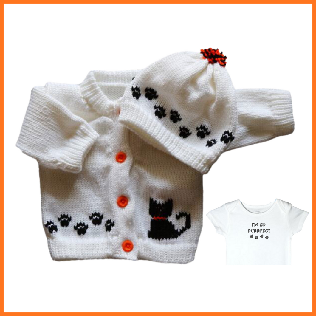 0270 Sweater Halloween Black Kitten
