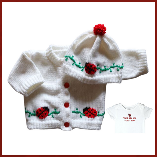 0228  Sweater Lady Bug
