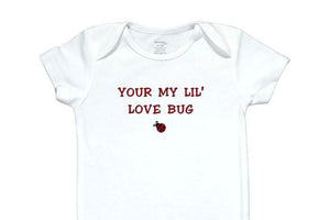 24  Embroidered  Baby Bodysuit Ladybug