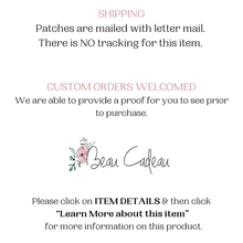 Load image into Gallery viewer, 905  Beige Cat Embroidered Patch