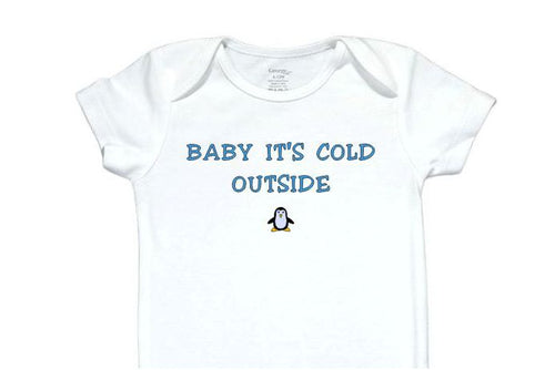 28  Embroidered Baby Bodysuit Penguin