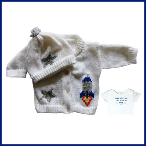 0276 Sweater Rocket Ship
