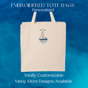 525  Sailboat Tote Bag