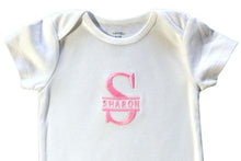 Load image into Gallery viewer, Embroidered  Baby Bodysuit  S  Monogram