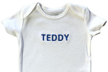 Load image into Gallery viewer, 01B   Embroidered  Baby Bodysuit Names