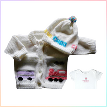 Charger l&#39;image dans la galerie, 0268  Sweater Train Pastel