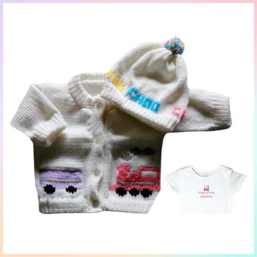 0268  Sweater Train Pastel