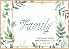 Load image into Gallery viewer, CH005 Cheeseboard Family Tree