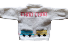 Load image into Gallery viewer, 0273 Sweater Choo Choo Train Pastel