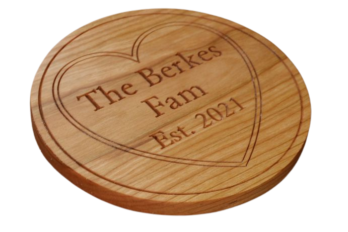 TR426A Trivet Family Heart