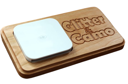 SQ028 Square Reader Glitter and Camo