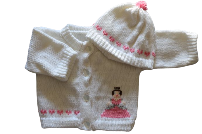 0265  Princess Baby Sweater