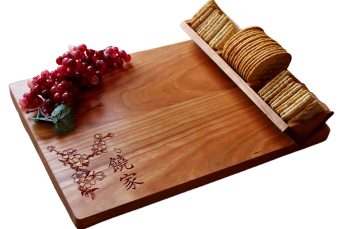 CH071 Cheeseboard Cherry Blossums