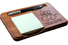 Load image into Gallery viewer, ST605 Sticky Note Holder Cat