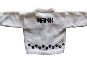 0234  Sweater Dog Small Black Dog