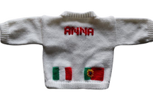 Load image into Gallery viewer, 0281 Sweater Country Flag Italy &amp;  Portuguese